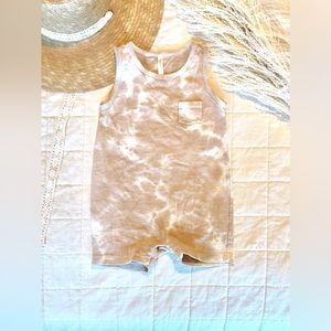 Rylee + Cru Toddler tie dye sleevless romper, 18 - 24 months
